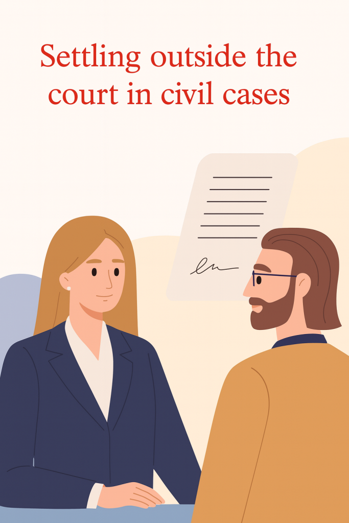 Civil Case Settlement